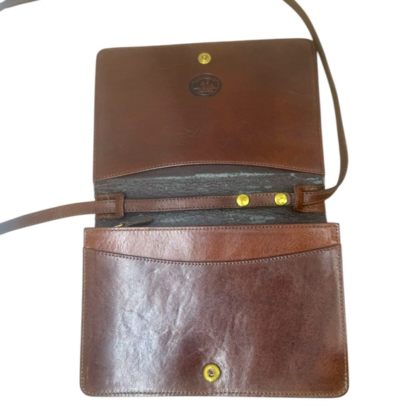 Vintage Brahmin Leather Crossbody purse - Picture 6 of 11